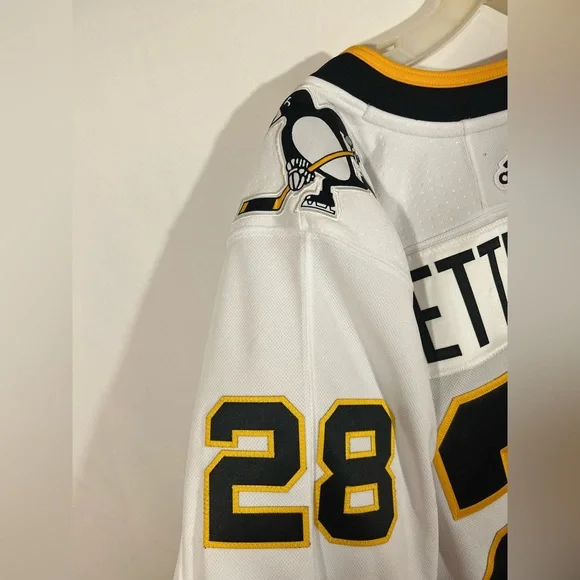Adidas Pittsburgh Penguins #23 Marcus Patterson Signed Reverse Retro Size 54 XL